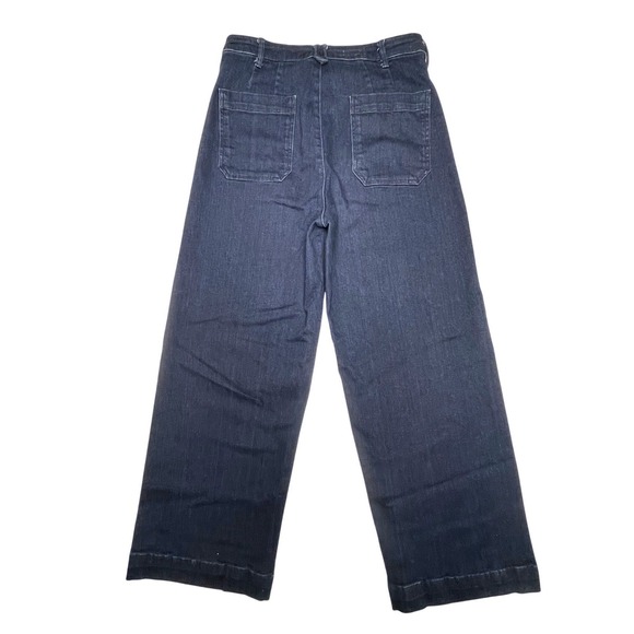 Pilcro Denim - Pilcro The Skipper High Rise Wide Leg Denim Jeans Women's 31